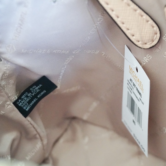 Michael Kors Jet Set Dome Crossbody Bag Ballet - Picture 7 of 8